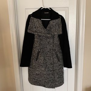 DVF Wool LuLu Tech Boucle Long Coat